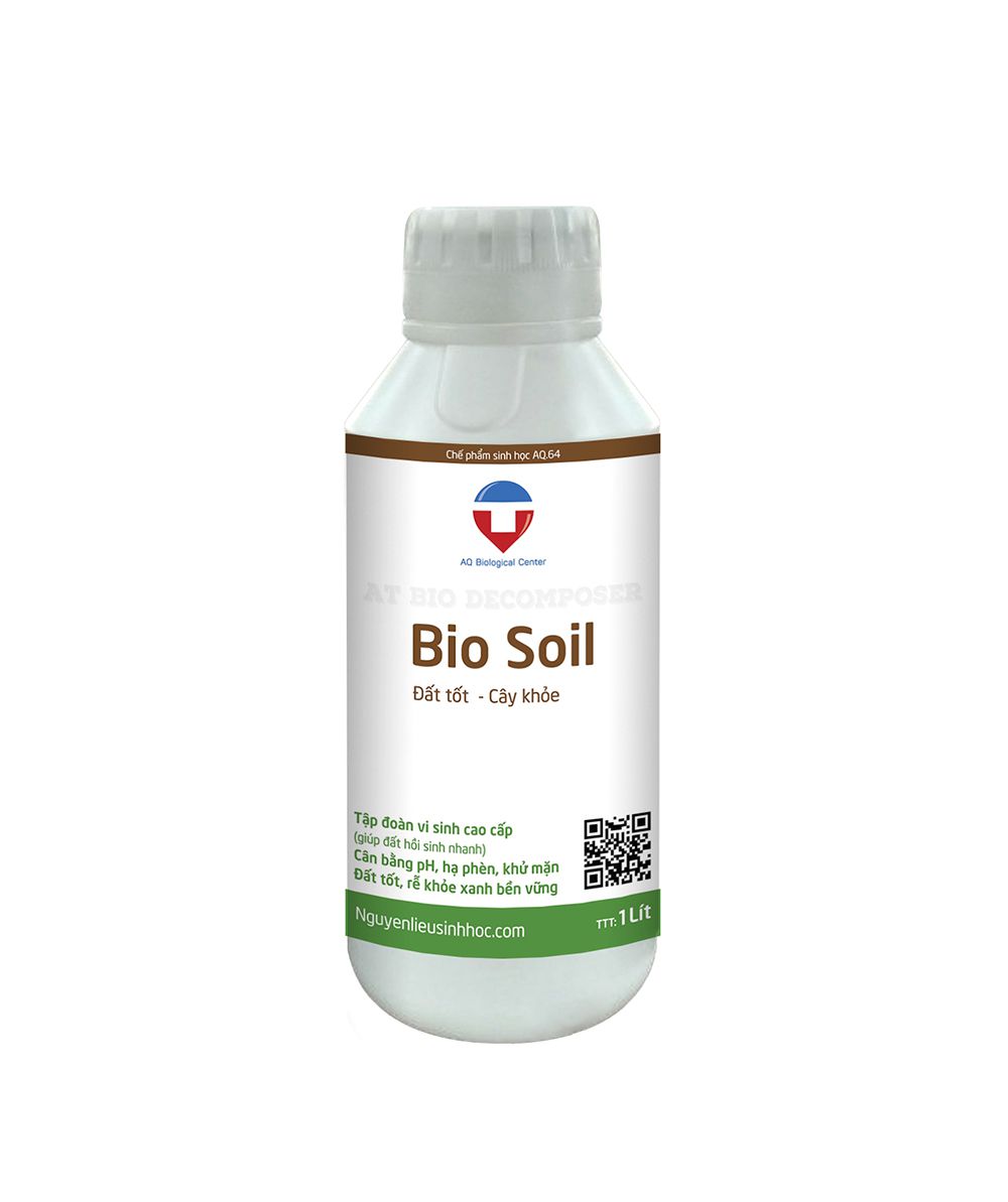 Chế phẩm sinh học cải tạo đất Bio Soil hạ phèn, khử mặn, pH