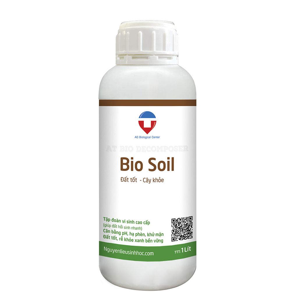 Chế phẩm sinh học cải tạo đất Bio Soil hạ phèn, khử mặn, pH