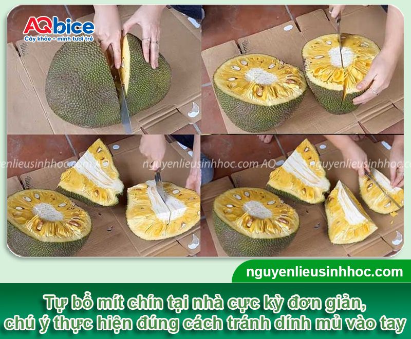 Cách ủ mít nhanh chín tại nhà không dùng hóa chất