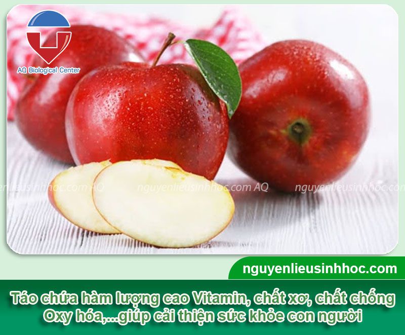 Công dụng của táo đối với sức khỏe & lợi ích khi ăn mỗi ngày