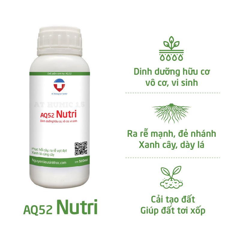 Thuốc siêu vọt đọt, bung đọt mạnh, rễ khỏe Nutri AQ52