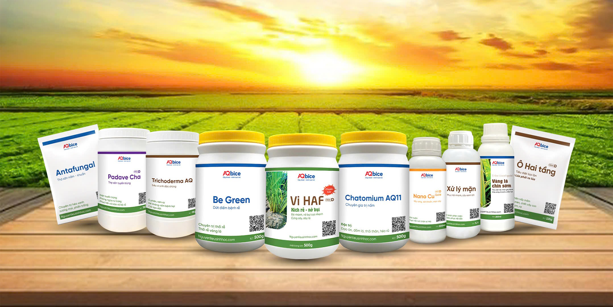 Công ty sinh học AQ chuyên cung cấp thuốc sinh học cây trồng