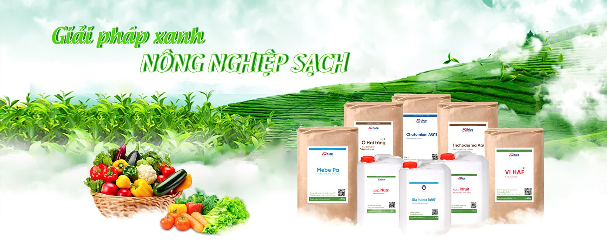 Công ty sinh học AQ chuyên cung cấp thuốc sinh học cây trồng